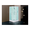 Картинка анонса товара «душевая кабина esbano elegancia (eskl90ckr) квадратная с крышей и led освещением esbano-es-l90ckr 90x90x210»