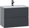 Тумба под раковину Aquanet Алвита 70 серый антрацит 00183992 Тумба под раковину Aquanet Алвита 70 серый антрацит 00183992