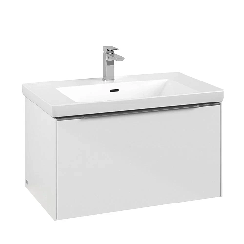 Тумба под раковину Villeroy & Boch Subway 3.0 с подсветкой Brilliant White / Brilliant White C573L0V C573L0VE Тумба под раковину Villeroy & Boch Subway 3.0 с подсветкой Brilliant White / Brilliant White C573L0V C573L0VE