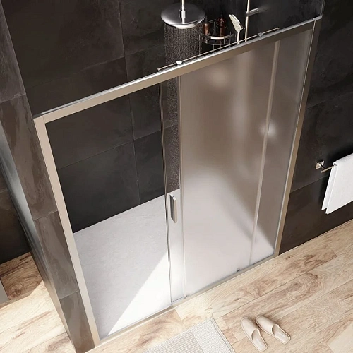 Душевая дверь AM.PM Gem W90G-140-1-195MM 140х195, стекло матовое, профиль хром матовый Душевая дверь AM.PM Gem W90G-140-1-195MM 140х195, стекло матовое, профиль хром матовый