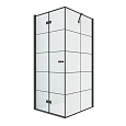 Душевой уголок NEW TRENDY NEW SOLEO BLACK L 90x90x195 D-0289A/D-0120B (черный) Душевой уголок NEW TRENDY NEW SOLEO BLACK L 90x90x195 D-0289A/D-0120B (черный)