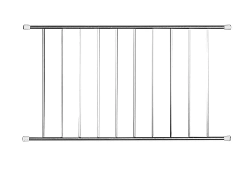Решетка для кухни Aquaton Делия 60, 78DBL из нержавеющей стали с насадками из ПВХ 1A715203DE000 Решетка для кухни Aquaton Делия 60, 78DBL из нержавеющей стали с насадками из ПВХ 1A715203DE000