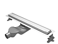 Душевой лоток Boheme Premium Linear 60см, нерж.сталь ХРОМ 982-60-CR Душевой лоток Boheme Premium Linear 60см, нерж.сталь ХРОМ 982-60-CR