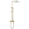 Душевая система ABBER Daheim AF8220G без излива, золото матовое