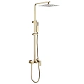 Душевая система ABBER Daheim AF8220G без излива, золото матовое Душевая система ABBER Daheim AF8220G без излива, золото матовое