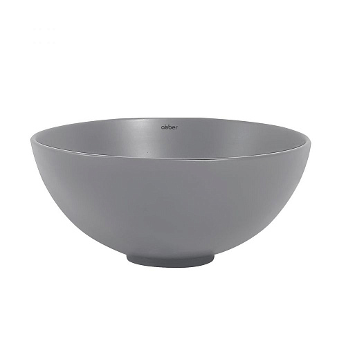 Раковина ABBER Bequem AC2106MG накладная, серая матовая Раковина ABBER Bequem AC2106MG накладная, серая матовая