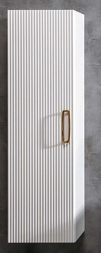 Шкаф-пенал Boheme Linea белый+золото без ножек 845-WG Шкаф-пенал Boheme Linea белый+золото без ножек 845-WG