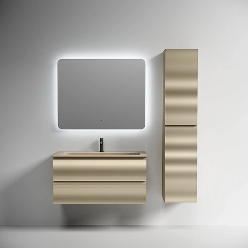 Тумба под раковину SANCOS Folk FL100CP 995х445х500 капучино, подвесная Тумба под раковину SANCOS Folk FL100CP 995х445х500 капучино, подвесная