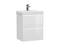 Тумба под раковину Cersanit MODUO 50 (SZ-MOD-MO50Sl/Wh) подвесная для MODUO SLIM 50 узкая белый 64124 Тумба под раковину Cersanit MODUO 50 (SZ-MOD-MO50Sl/Wh) подвесная для MODUO SLIM 50 узкая белый 64124