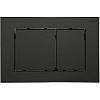 Картинка анонса товара «клавиша смыва black&amp;white wpi-09532 серия e, цвет: matt black (244х162х11)»