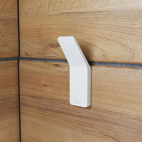 Крючок IDDIS Slide (SLIWT10i41) белый матовый Крючок IDDIS Slide (SLIWT10i41) белый матовый