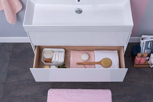 Комплект мебели Aquanet Бруклин 100 белый 00207800 Комплект мебели Aquanet Бруклин 100 белый 00207800