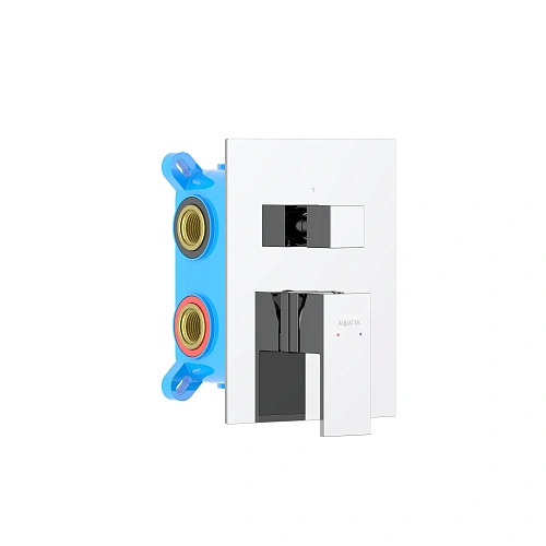 Смеситель для ванны Aquatek ЛИБРА AQ1647CR Хром, встраиваемый Смеситель для ванны Aquatek ЛИБРА AQ1647CR Хром, встраиваемый