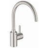 Смеситель для кухни GROHE Eurosmart Cosmopolitan, высокий излив, суперсталь (32843DC0) Смеситель для кухни GROHE Eurosmart Cosmopolitan, высокий излив, суперсталь (32843DC0)