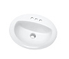 Картинка анонса товара «раковина orange b06-520w3 встраиваемая, белый»