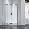 Душевой уголок Timo Imwei YL-9001C 90x90 с поддоном, стекло прозрачное, профиль хром Душевой уголок Timo Imwei YL-9001C 90x90 с поддоном, стекло прозрачное, профиль хром