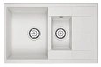 Кухонная мойка Granula 7802, АРКТИК (БЕЛЫЙ), кварц 775х495 Кухонная мойка Granula 7802, АРКТИК (БЕЛЫЙ), кварц 775х495