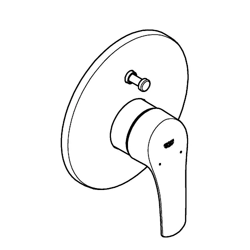 Смеситель для ванны GROHE Eurosmart (33305003) Смеситель для ванны GROHE Eurosmart (33305003)