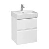 Тумба под раковину Roca Oleta 50 белый матовый, 2 ящика, A857638501