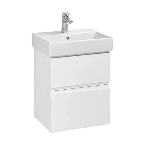 Тумба под раковину Roca Oleta 50 белый матовый, 2 ящика, A857638501 Тумба под раковину Roca Oleta 50 белый матовый, 2 ящика, A857638501