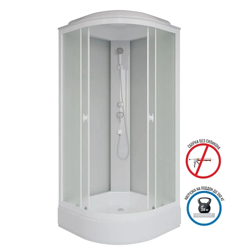 Душевая кабина Niagara Promo P90/26/MT (900х900х2150) Душевая кабина Niagara Promo P90/26/MT (900х900х2150)
