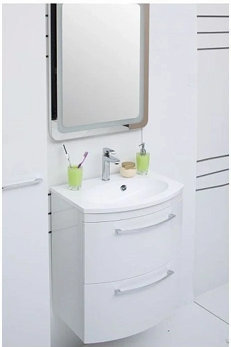 Тумба под раковину De Aqua Лонг 60 белый 167119 Тумба под раковину De Aqua Лонг 60 белый 167119