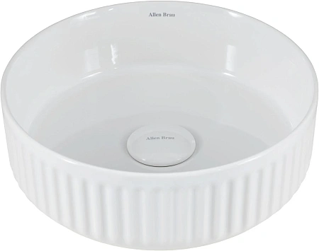 Раковина Allen Brau Fantasy Line 36 4.11032.20 накладная, белый Раковина Allen Brau Fantasy Line 36 4.11032.20 накладная, белый