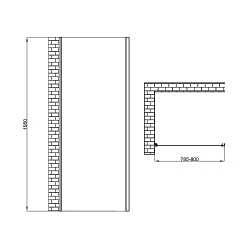 Боковая стенка BERGES LEGOS 800 064030 Боковая стенка BERGES LEGOS 800 064030