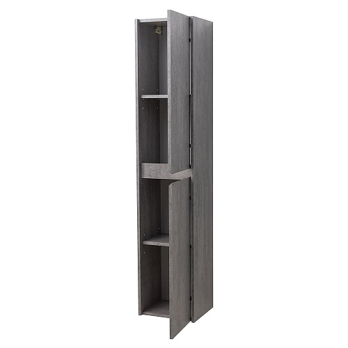 Шкаф-пенал BelBagno KRAFT-1600-2A-SC-CG-R Cemento Grigio подвесной 330x300 Шкаф-пенал BelBagno KRAFT-1600-2A-SC-CG-R Cemento Grigio подвесной 330x300