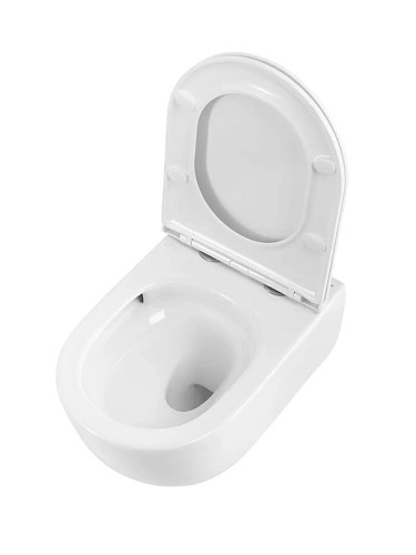 Унитаз подвесной BelBagno ETNA BB008CH-TOR/SC безободковый с сиденьем и смывом TORNADO Унитаз подвесной BelBagno ETNA BB008CH-TOR/SC безободковый с сиденьем и смывом TORNADO