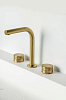 Картинка анонса товара «смеситель для раковины boheme prestige mat gold 152-mg-pr»