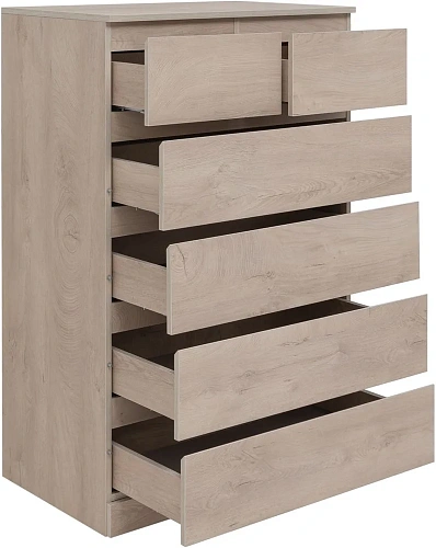Комод Aquanet Сканди 800x480 Дуб эдгрейн (6 ящиков) 00302545 Комод Aquanet Сканди 800x480 Дуб эдгрейн (6 ящиков) 00302545
