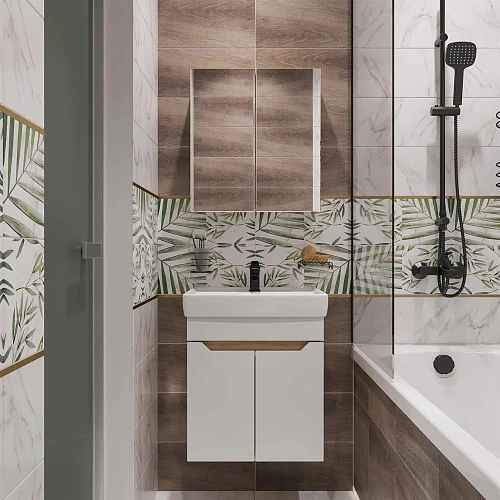 Комплект мебели DIWO Архангельск 50 дуб сонома, подвесная 569732 Комплект мебели DIWO Архангельск 50 дуб сонома, подвесная 569732