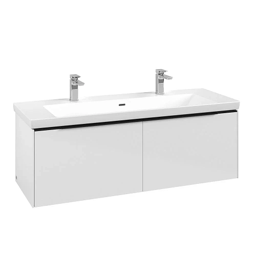 Тумба под раковину Villeroy & Boch Subway 3.0 с подсветкой Brilliant White / Brilliant White C601L1V C601L1VE Тумба под раковину Villeroy & Boch Subway 3.0 с подсветкой Brilliant White / Brilliant White C601L1V C601L1VE