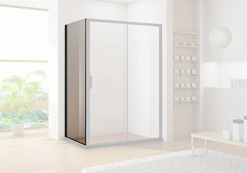 Боковая стенка Aquanet Pleasure AE60-F-90H200U-BT 90, прозрачное стекло Боковая стенка Aquanet Pleasure AE60-F-90H200U-BT 90, прозрачное стекло