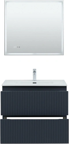 Тумба под раковину Aquanet Джейн Flat 80 маренго 00335429 подвесная Тумба под раковину Aquanet Джейн Flat 80 маренго 00335429 подвесная