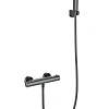 Смеситель для душа Wonzon & Woghand с термостатом, темный графит (WW-B2012-A-BGG) Смеситель для душа Wonzon & Woghand с термостатом, темный графит (WW-B2012-A-BGG)