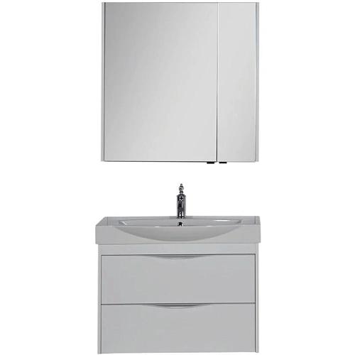 Комплект мебели Aquanet Франка 85 белый 00183190 Комплект мебели Aquanet Франка 85 белый 00183190