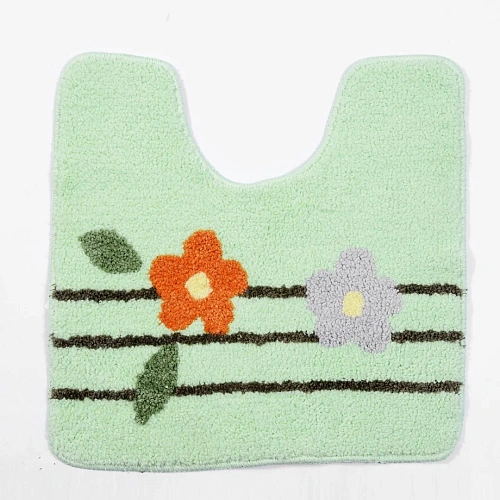 Коврик WasserKRAFT Lippe BM-6509 зеленый Коврик WasserKRAFT Lippe BM-6509 зеленый