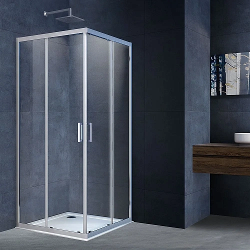 Душевой уголок Vincea Alpha VSS-3AL100CL, 1000x1000, хром, стекло прозрачное Душевой уголок Vincea Alpha VSS-3AL100CL, 1000x1000, хром, стекло прозрачное