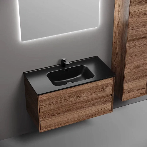 Тумба под раковину Sancos Marmi 2.0 MR2.090ECH 890х445х520 дуб чарльстон, подвесная Тумба под раковину Sancos Marmi 2.0 MR2.090ECH 890х445х520 дуб чарльстон, подвесная