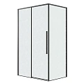 Душевой уголок GROSSMAN Galaxy 100.K33.01.100.21.02-200.K33.01.80.21.02 (100х80х195) раздвижная(левая),черный матовый,стекло шиншилла Душевой уголок GROSSMAN Galaxy 100.K33.01.100.21.02-200.K33.01.80.21.02 (100х80х195) раздвижная(левая),черный матовый,стекло шиншилла