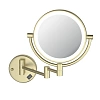 Зеркало косметическое Aquatek AQ4912BG золото шлифованное