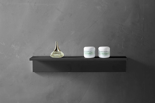 Полка ABBER Stein AS1654MB черная матовая Полка ABBER Stein AS1654MB черная матовая