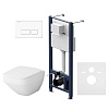 Картинка анонса товара «комплект инсталляции am.pm inspire v2.0 is47001.50a1700 с унитазом flashсlean, сиденьем микролифт и клавишей хром»