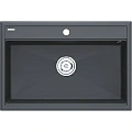 Кухонная мойка Paulmark STEPIA 80 PM117551-AN, антрацит, 750х510 Кухонная мойка Paulmark STEPIA 80 PM117551-AN, антрацит, 750х510