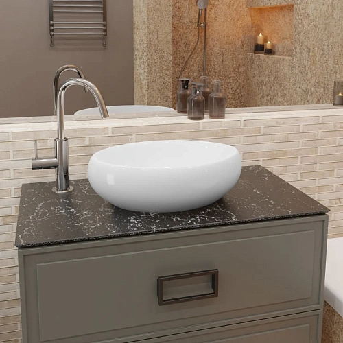 Раковина CHARUS NORTHWALL 700-022W 490x340 белый Раковина CHARUS NORTHWALL 700-022W 490x340 белый