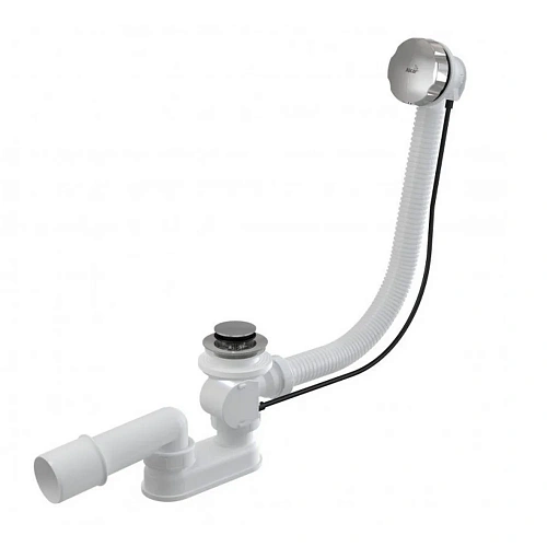 Слив-перелив ALCAPLAST 100 см. A55K-100-RU-01 (хром) Слив-перелив ALCAPLAST 100 см. A55K-100-RU-01 (хром)