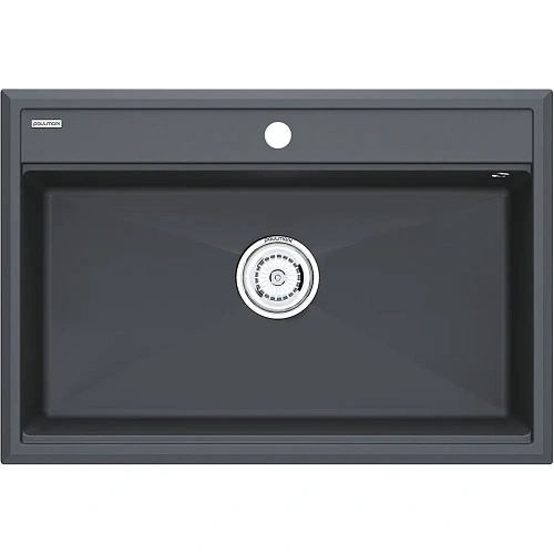 Кухонная мойка Paulmark STEPIA 80 PM117551-AN, антрацит, 750х510 Кухонная мойка Paulmark STEPIA 80 PM117551-AN, антрацит, 750х510
