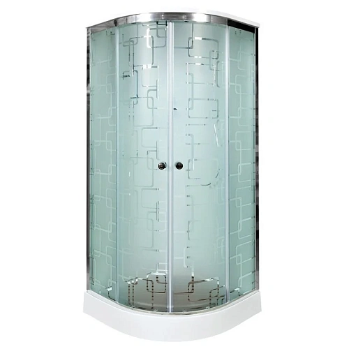 Душевая кабина Dto EM1590 (EM1590EL) 90x90 см с электрикой Душевая кабина Dto EM1590 (EM1590EL) 90x90 см с электрикой